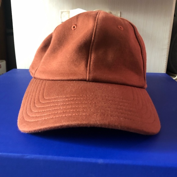 ATHLETA Triumph Kinetic Baseball Cap - ANCIENT MAHOGANY ORANGE  BROWN - One Size - Picture 7 of 8